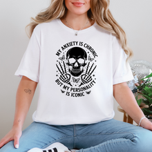 Load image into Gallery viewer, Wholesale My Anxiety Is Graphic Tee - White Tee
