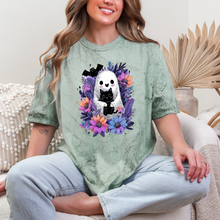Load image into Gallery viewer, Wholesale Floral Ghost Graphic Tee - CC Colorblast Fern Tee

