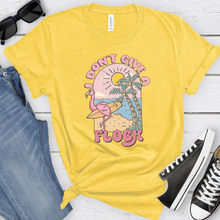 Load image into Gallery viewer, Wholesale I don't give a flock Graphic Tee - Ice Blue Tee
