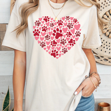 Load image into Gallery viewer, Wholesale Paw Heart - Sand Sweatshirt
