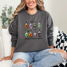 Load image into Gallery viewer, Wholesale Pick Your Poison Sweatshirt - Charcoal Sweatshirt
