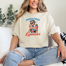 Load image into Gallery viewer, Wholesale Born Free Graphic Tee - Sand Tee
