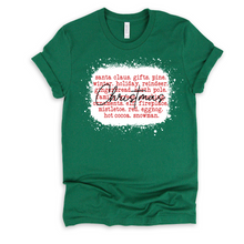 Load image into Gallery viewer, Wholesale Christmas Things Graphic Tee - Evergreen Tee
