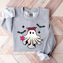 Load image into Gallery viewer, Wholesale Girly Ghost Graphic Tee - Grey Sweatshirt
