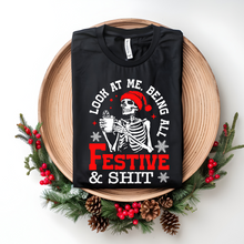 Load image into Gallery viewer, Wholesale Festive and shit Red - Black Sweatshirt
