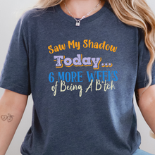 Load image into Gallery viewer, Wholesale Saw My Shadow Graphic Tee - Heather Navy
