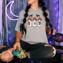 Load image into Gallery viewer, Wholesale Coffee Ghosts Graphic Tee - Grey Tee
