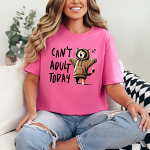 Load image into Gallery viewer, Wholesale Can't Adult Today Graphic Tee - Charity Pink Tee
