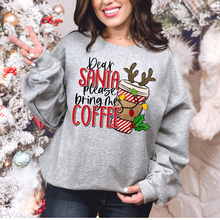 Load image into Gallery viewer, Santa please bring coffee
