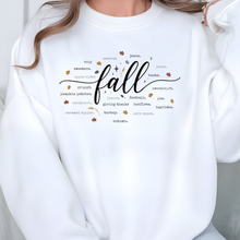 Load image into Gallery viewer, Wholesale Cozy Fall Words Graphic Sweatshirt - White
