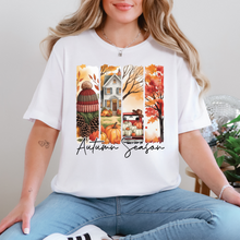 Load image into Gallery viewer, Wholesale Autumn Season Graphic Tee - White Tee
