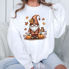 Load image into Gallery viewer, Wholesale Trendy Fall Gnome Sweatshirt - White Sweatshirt
