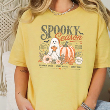 Load image into Gallery viewer, Wholesale Retro Halloween Spooky Season Graphic Tee - Mustard
