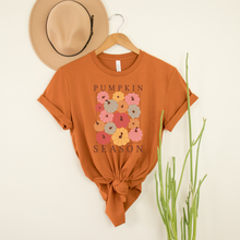Load image into Gallery viewer, Wholesale Colorful pumpkin season Graphic Tee - Grey Tee
