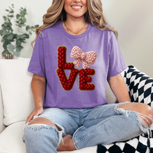 Load image into Gallery viewer, Faux Yarn Love Graphic Tee
