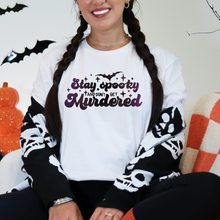 Load image into Gallery viewer, Wholesale Don't get murdered Graphic Tee - White
