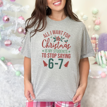 Load image into Gallery viewer, Wholesale Students Stop Saying 6-7 Graphic Tee - Grey Tee
