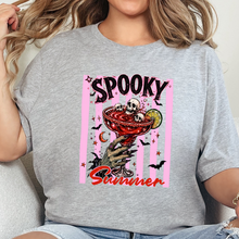 Load image into Gallery viewer, Wholesale Spooky Summer Margarita Graphic Tee - Grey
