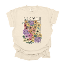 Load image into Gallery viewer, Wholesale Floral Growth Graphic Tee - CC Ivory Tee
