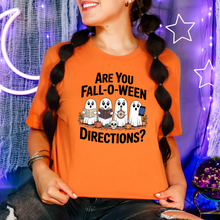 Load image into Gallery viewer, Wholesale Falloween Directions Graphic Tee - Burnt Orange Tee
