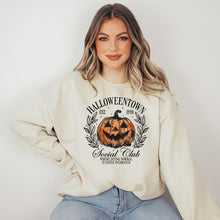 Load image into Gallery viewer, Wholesale Halloweentown Social Club - Sand Sweatshirt
