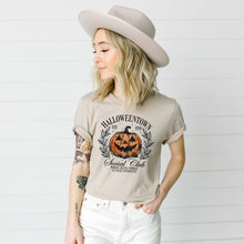 Load image into Gallery viewer, Wholesale Halloweentown Social Club - Heather Dust Tee
