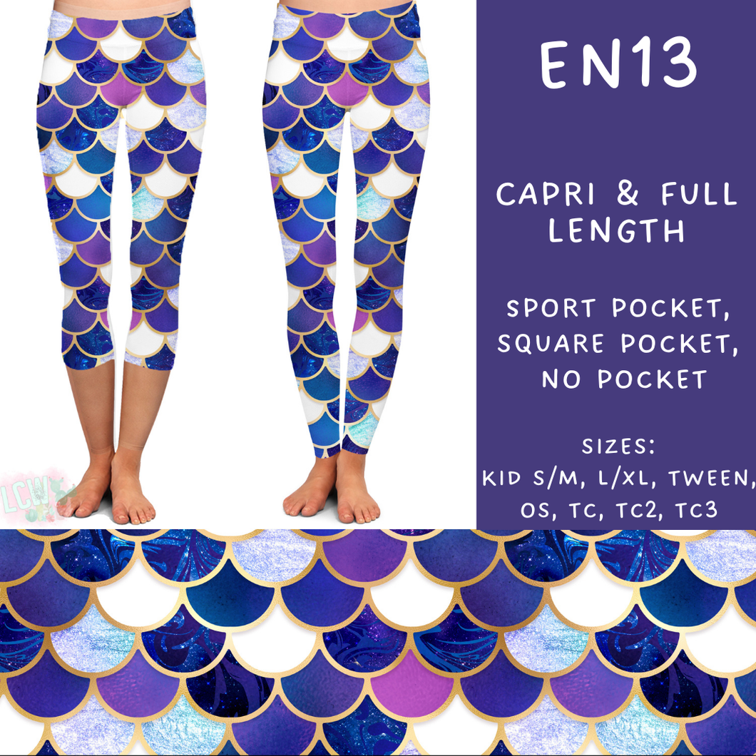 Ready To Ship - EN13 Capri Length Leggings