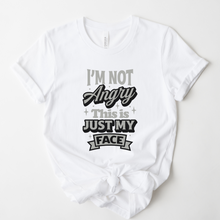 Load image into Gallery viewer, Wholesale This is just my face Graphic Tee - Heather Charcoal Sweatshirt

