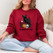 Load image into Gallery viewer, Wholesale Raven Darkness My Friend Sweatshirt - Garnet Sweatshirt
