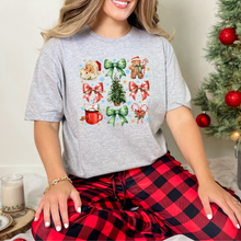 Load image into Gallery viewer, Wholesale Vintage Christmas Coquette - Grey Tee
