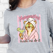Load image into Gallery viewer, Wholesale Margaritas Made Me Graphic Tee - Grey Tee
