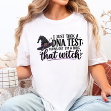 Load image into Gallery viewer, Wholesale DNA Test 100% Witch Graphic Tee - White
