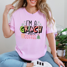 Load image into Gallery viewer, Wholesale Grinch Before Coffee Graphic Tee - Lilac Tee

