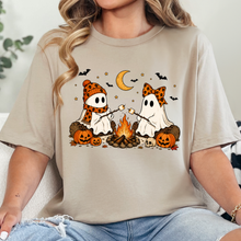 Load image into Gallery viewer, Wholesale Camping Ghosts Graphic Tee - Tan
