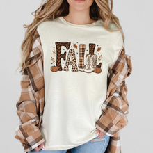 Load image into Gallery viewer, Wholesale Cowboy Fall Graphic Tee - Natural Tee
