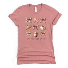 Load image into Gallery viewer, Wholesale I love Fall - Heather Dust Tee
