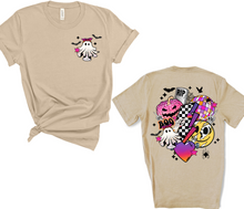 Load image into Gallery viewer, Wholesale Retro Halloween Graphic Tee - Ash Grey Tee
