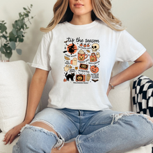 Load image into Gallery viewer, Wholesale Halloween Tis the Season Graphic Tee - CC White Tee
