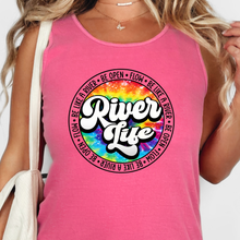 Load image into Gallery viewer, Wholesale River Life Circle Graphic Tank Top - CC Crunchberry Tank
