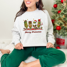 Load image into Gallery viewer, Wholesale Merry Picklemas Sweatshirt - Ash Sweatshirt
