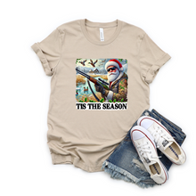 Load image into Gallery viewer, Wholesale Hunting tis the season - Heather Dust Tee
