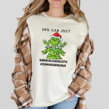 Load image into Gallery viewer, Wholesale Grinch You Can Just Graphic Tee - Natural Tee
