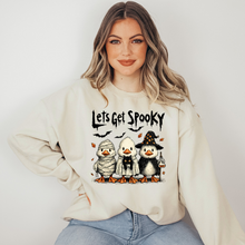 Load image into Gallery viewer, Wholesale Get Spooky Ducks Sweatshirt - Sand Sweatshirt
