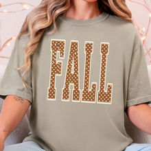 Load image into Gallery viewer, Wholesale Fall Polka Dot Graphic Tee - Khaki
