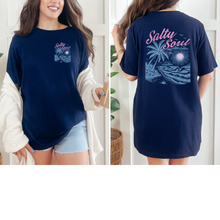 Load image into Gallery viewer, Wholesale Salty Soul Graphic Tee - Navy Tee
