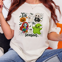 Load image into Gallery viewer, Wholesale Tis The Season Halloween Graphic Tee - Natural
