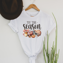 Load image into Gallery viewer, Wholesale Fall Season Graphic Tee - White Tee
