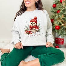 Load image into Gallery viewer, Wholesale Cozy Owl Sweatshirt - Ash Sweatshirt
