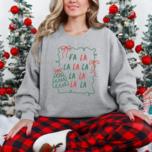 Load image into Gallery viewer, Wholesale Fa La La La Sweatshirt - Sport Grey Sweatshirt
