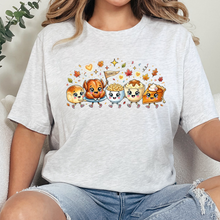 Load image into Gallery viewer, Wholesale Thanksgiving Doodles Graphic Tee - Ash
